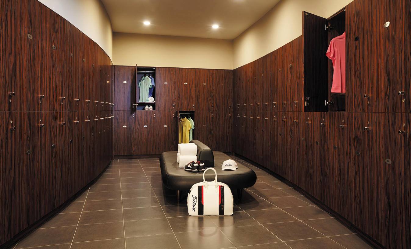 Locker Room, Ba Na Hills Golf Club, Da Nang, Vietnam